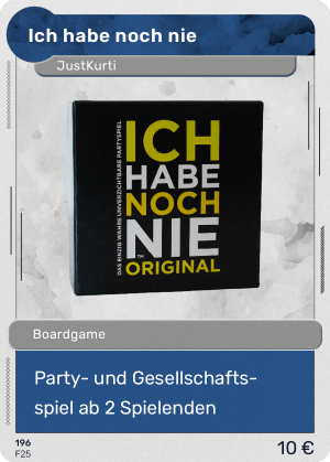 030 Ich habe noch nie