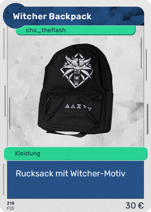 052 Witcher Backpack