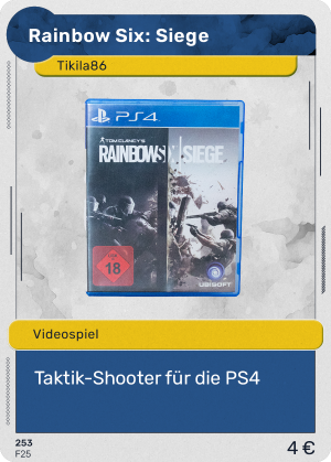 087 Rainbow Six: Siege