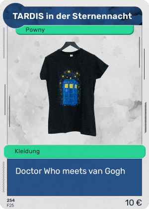 088 TARDIS in der Sternennacht