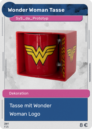 095 Wonder Woman Tasse