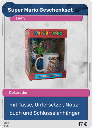 125 Super Mario Geschenkset