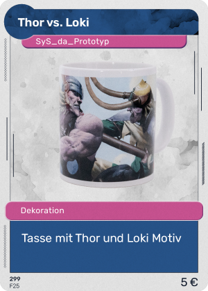 133 Thor vs. Loki Tasse