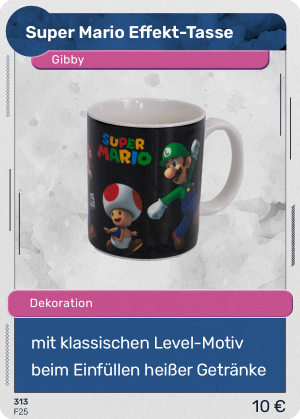 147 Super Mario Effekt-Tasse